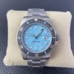 VS Factory Rolex Submariner Date “DiW Tiffany Blue” Carbon Bezel & Matte Case 1:1 Super Clone – DD3135 Movement