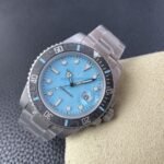 VS Factory Rolex Submariner Date “DiW Tiffany Blue” Carbon Bezel & Matte Case 1:1 Super Clone – DD3135 Movement - 图片 4