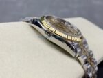 VS Factory Rolex Datejust 36 Two-Tone Yellow Gold Golden Fluted Motif Diamond Dial (126233) 1:1 Super Clone – DD3235 Movement - 图片 10