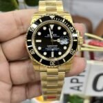 VS Factory Rolex Submariner Date “Solid Gold Black” 40mm (116618LN) 1:1 Super Clone – DD3135 Movement
