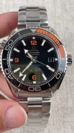 VS Factory Omega Seamaster Planet Ocean 600M 43.5mm Black Dial Orange Quarter Bezel (215.30.44.21.01.002) 1:1 Super Clone – DD8900 Movement - 图片 3