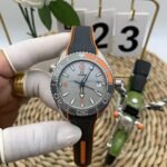 VS Factory Omega Seamaster Planet Ocean 600M 43.5mm Titanium Grey Dial Orange Bezel (215.92.44.21.99.001) 1:1 Super Clone – DD8900 Movement