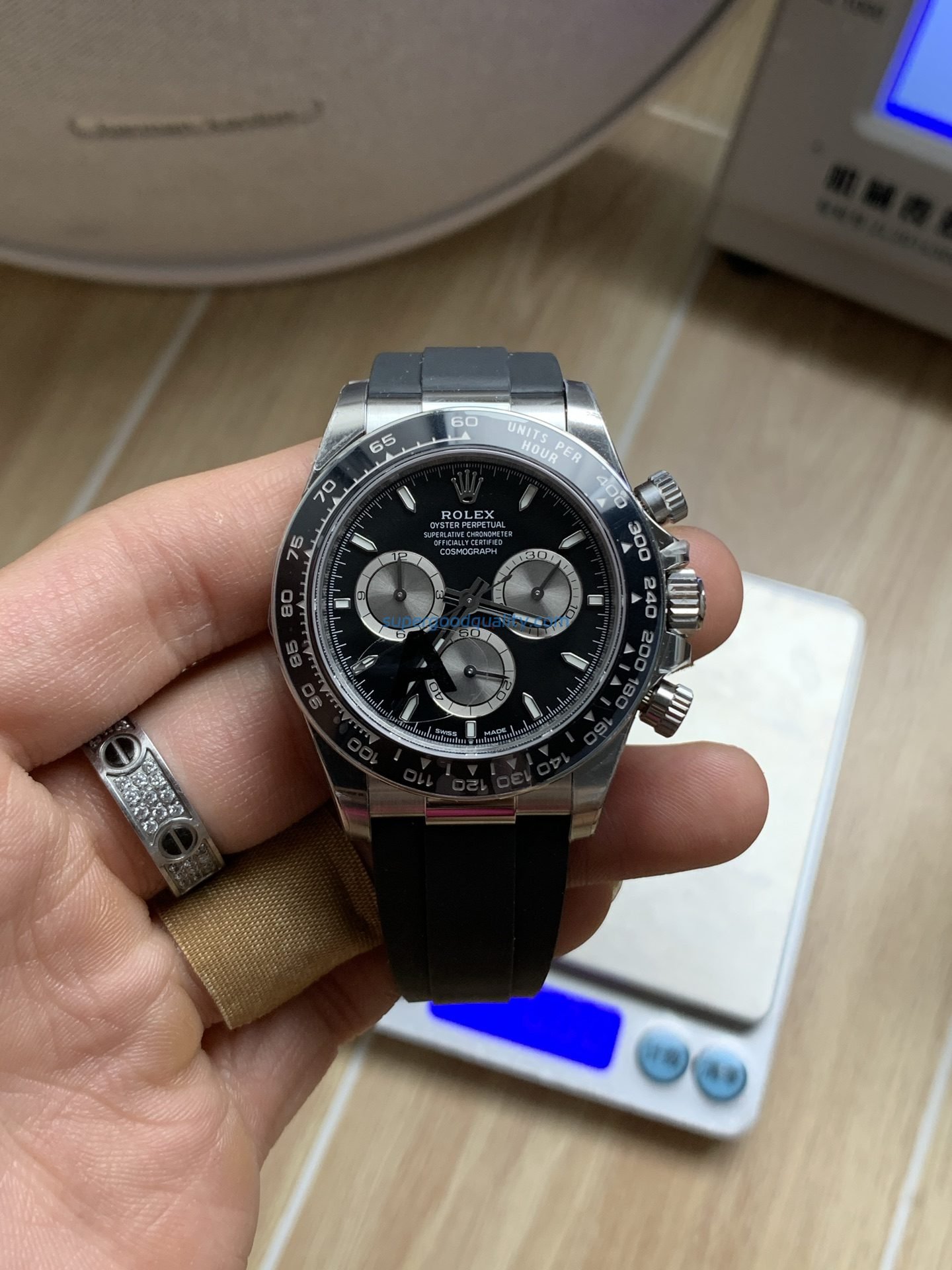 i1749988946207_3637_0_0.jpg VS Factory Rolex Cosmograph Daytona Black Dial Ceramic Bezel Rubber Strap (126519LN)1:1 Super Clone – DD4131 Movement - 图片 1