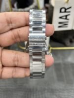 VS Factory Omega Seamaster Aqua Terra 150M 41mm Blue-Grey Teak Dial Smooth Bezel Oyster Bracelet (220.10.41.21.03.002) 1:1 Super Clone – DD 8900 Movement - 图片 7