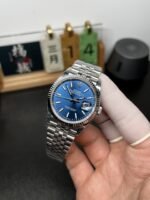 VS Factory Rolex Datejust 36mm Sunburst Blue Dial Jubilee Bracelet (126234) 1:1 Super Clone – DD3235 Movement - 图片 3