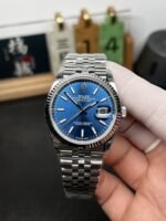 VS Factory Rolex Datejust 36mm Sunburst Blue Dial Jubilee Bracelet (126234) 1:1 Super Clone – DD3235 Movement - 图片 2