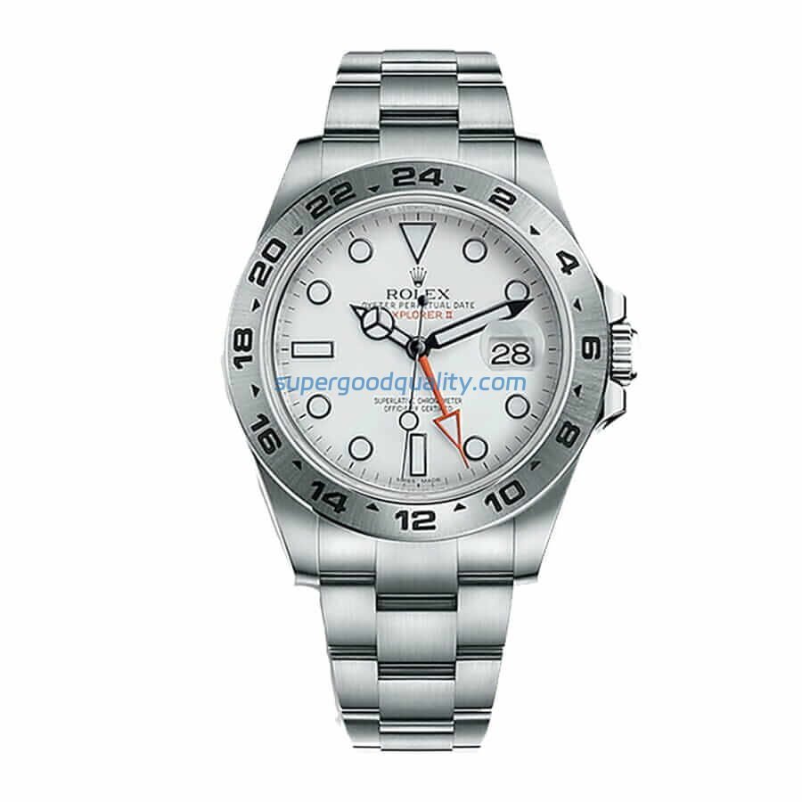 rolex-216570-replica-unitedluxury-man.jpg Rolex Explorer II 216570 “Polar” Deluxe Clone Edition - 图片 1