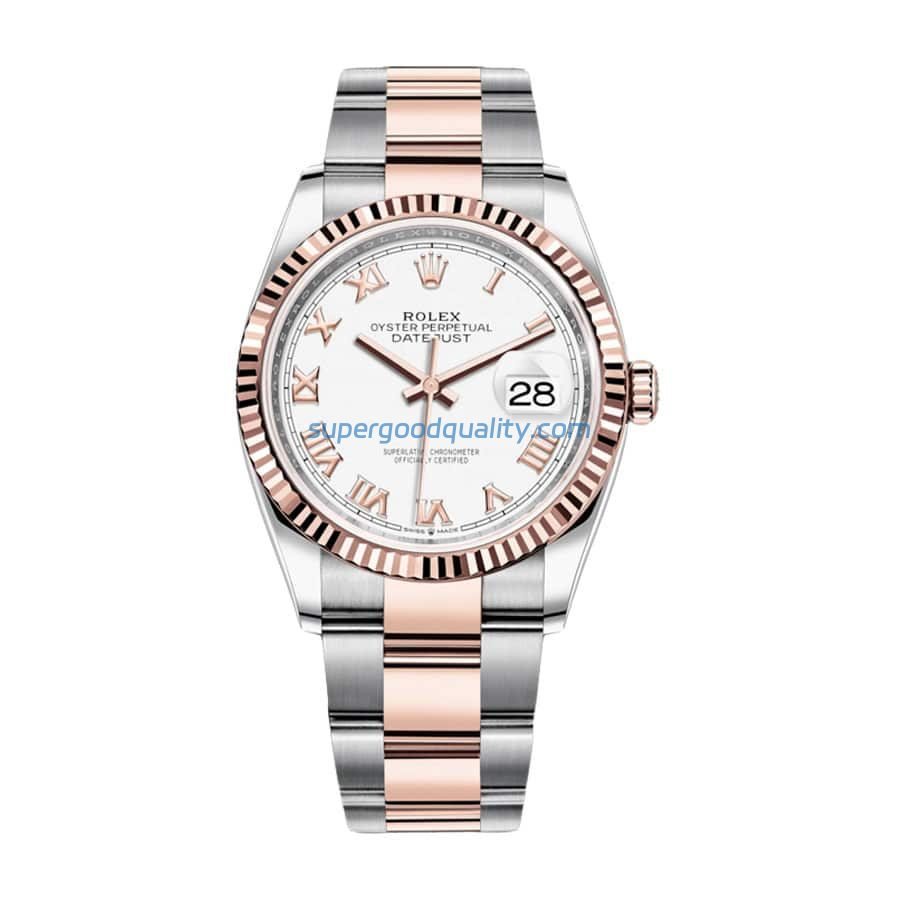 rolex-datejust-126231lc-36mm-steel-gold-automatic-white-dial.jpg Rolex Datejust 126223 Two-Tone Super Clone 1:1 - 图片 1