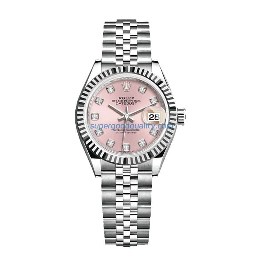 rolex-datejust-279174-28mm-steel-pink-dial.jpg Rolex Lady-Datejust 279174-0003 Pink Dial Ultra Clone 1:1 - 图片 1