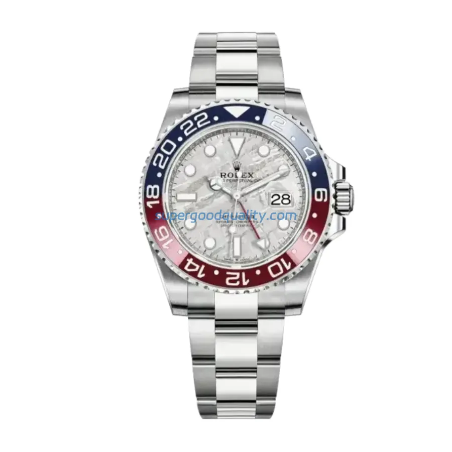 rolex-gmt-master-ii-white-dial-replica-4-.webp Rolex GMT-Master II 126710 “White Dial Custom” Superior Copy 1:1 - 图片 1