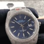 Rolex Datejust 126300 “Iced Out Blue Dial” Premium Clone Edition - 图片 3