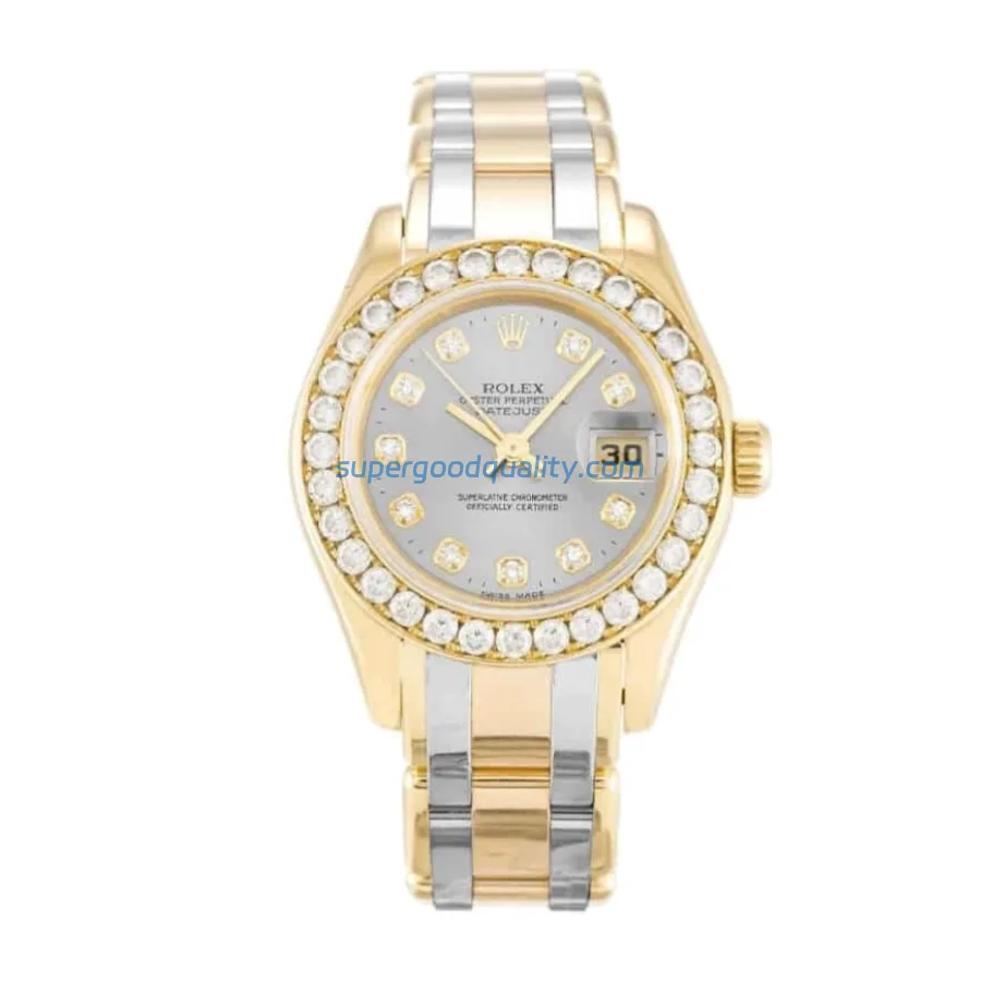 rolex-pearlmaster-replica-4.webp Rolex Tridor Pearlmaster 80298-0048 “Ladies” 1:1 Clone Edition - 图片 1