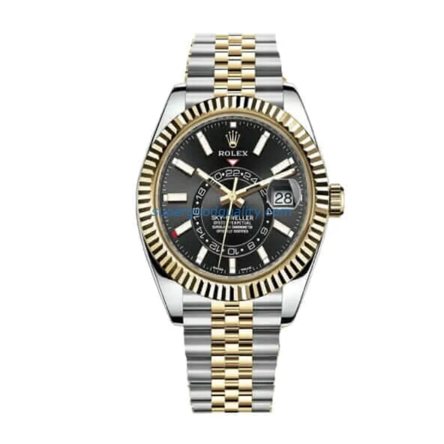 rolex-sky-dweller-gold-replica-4.webp Rolex Sky-Dweller 326933 “Two-Tone” Superior Copy 1:1 - 图片 1