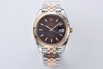 Clean Factory Rolex Datejust 41 126331 Chocolate Dial Rose Gold Super Clone 3235