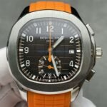 3KF Aquanaut 5968 Chronograph Carbon-Pattern Dial Super Clone Watch
