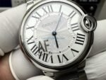 AF Factory Cartier Ballon Bleu Replica – 36mm Quartz (Unisex Steel Model) - 图片 2