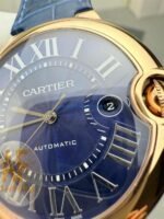 AF Factory Cartier Ballon Bleu 42mm Rose Gold Replica – Blue Dial (Automatic) - 图片 2