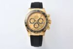 Rolex Daytona 126518LN Replica – 18K Yellow Gold Oysterflex Chronograph