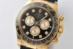 Rolex Daytona Black Dial Replica – Clean Factory 18K Gold Chronograph - 图片 2
