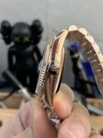 Rolex Day-Date 36 Gold Replica – Everose Gold President Watch with 3255 Clone Movement - 图片 4
