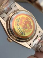 Rolex Day-Date 36 Gold Replica – Everose Gold President Watch with 3255 Clone Movement - 图片 6