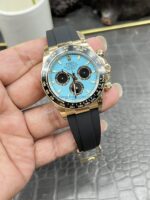 Rolex Daytona 126518LN Replica – Yellow Gold Oysterflex Chronograph - 图片 8