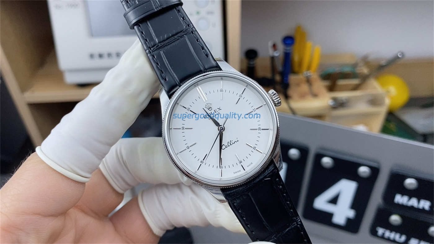 wsxc1766824646180_0.jpg Rolex Cellini White Gold Replica – M50509-0017 Classic Dress Watch - 图片 1