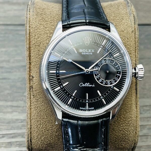 VR Factory Rolex Cellini Date Replica – M50519-0007 Black Dial 39mm