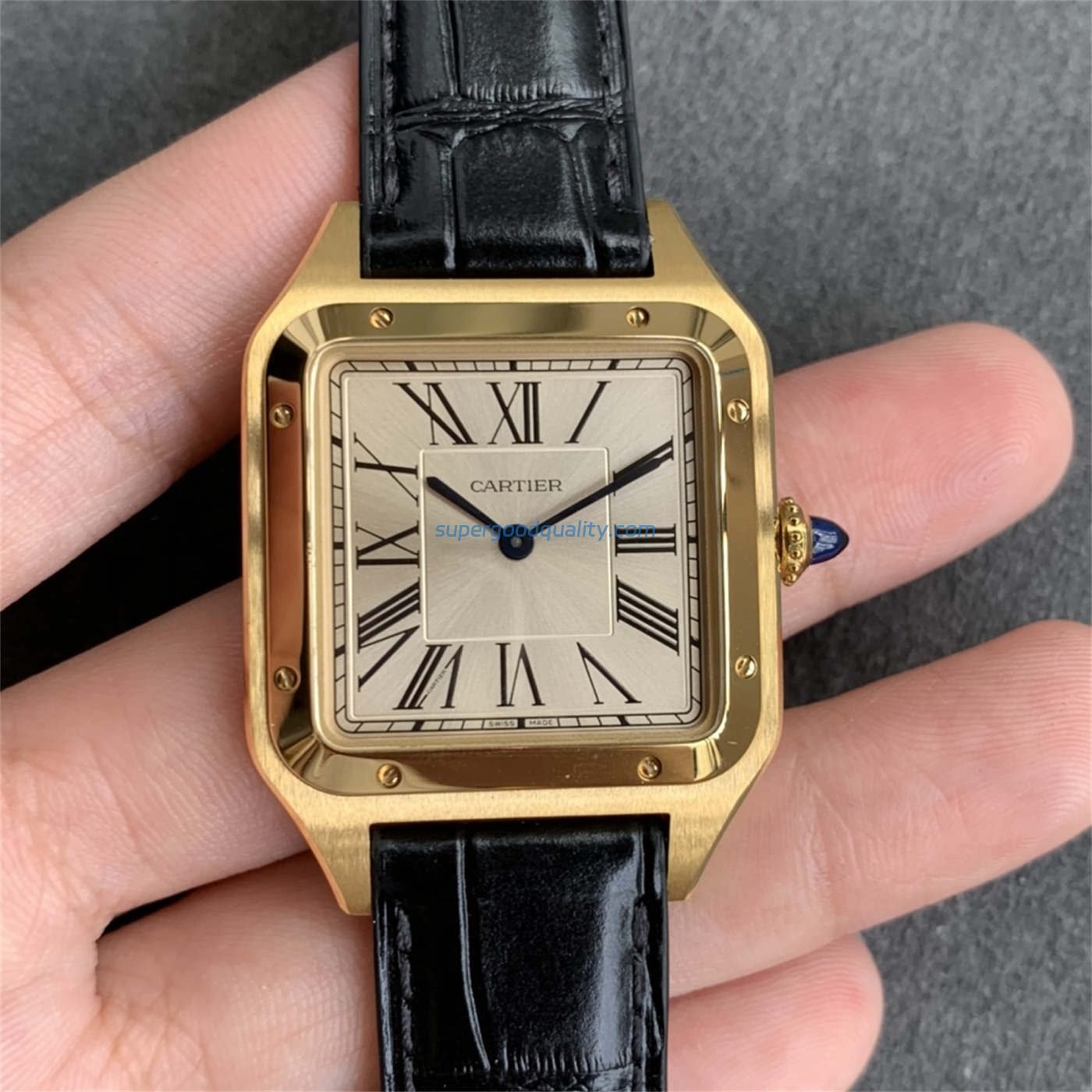 wsxc1767606734520_0.jpg Cartier Santos Dumont XL Replica (Steel) – F1 Factory - 图片 1