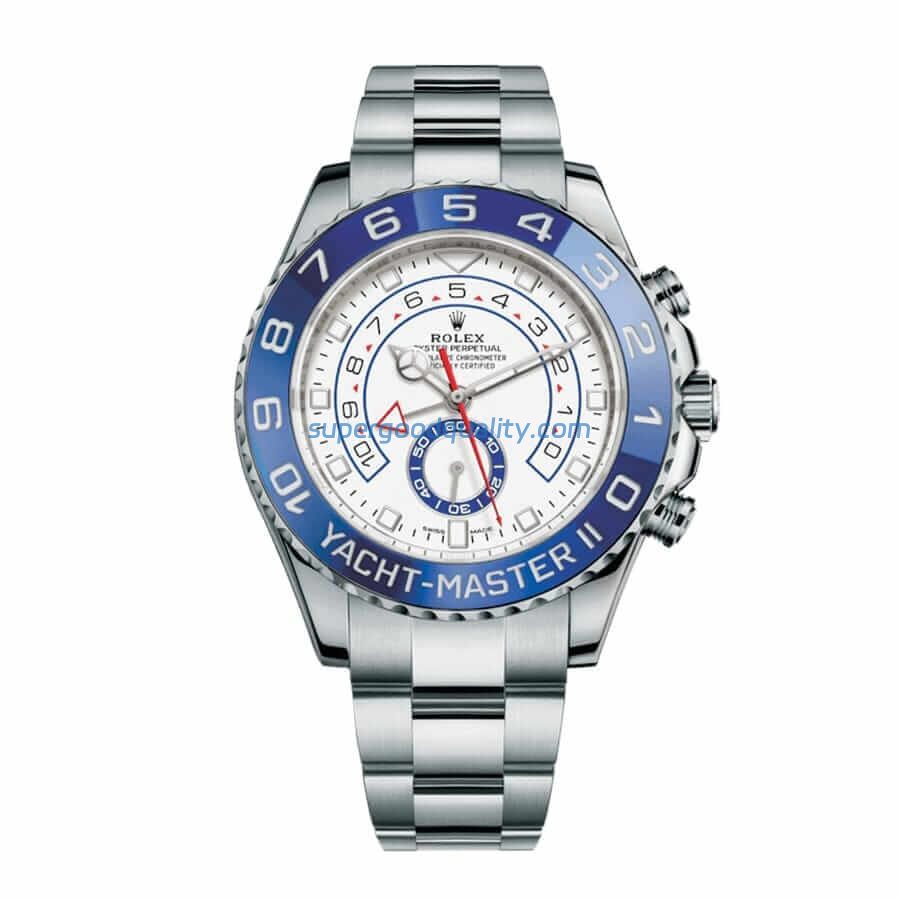 y2.jpg Rolex Yacht-Master II 116680 White Dial High-End Clone Quality - 图片 1
