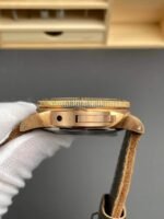 VS Factory Panerai Submersible 47mm1950 Matte Olive Green Dial Bronzo Bezel Brown Leather Strap (PAM00382)1:1 Super Clone – DDP.9000 Movement - 图片 7