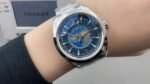 VS Factory Omega Seamaster Aqua Terra Worldtimer 43mm Ref. 220.10.43.22.03.001 1:1 Super Clone – DD8938 Movement - 图片 7