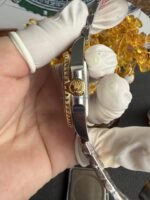 VS Factory Rolex GMT-Master II Two-Tone Yellow Gold Black/Grey Ceramic Bezel Jubilee Bracelet(126713grnr) 1:1 Super Clone – DD3285 Movement - 图片 9