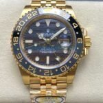 ARF Factory Rolex GMT-Master II 126718GRNR 40mm Full Yellow Gold Iron Tiger Eye Stone Dial