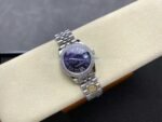 ARF Factory Counterweight Rolex Datejust 278384RBR-0030 31mm Diamond Bezel Roman VI Aubergine Dial - 图片 4