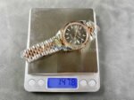 ARF Factory Counterweight Rolex Datejust 126331-0020 41mm Half Rose Gold Fluted Grey Dial Jubilee - 图片 10