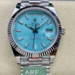 ARF Factory Counterweight Rolex Day-Date 228236-0018 40mm Platinum Ice Blue Dial