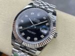 ARF Factory Rolex Datejust 126334-0012 41mm White Gold&904L Diamond Black Dial Jubilee - 图片 3