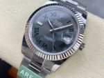ARF Factory Rolex Datejust 126334-0022 41mm White Gold&904L Roman numerals Grey Dial Jubilee - 图片 3