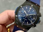 HB Factory Hublot Classic Fusion Chronograph 521.CM.7170.RX 45mm Rubber Strap Blue Dial - 图片 3