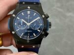 HB Factory Hublot Classic Fusion Chronograph 521.CM.7170.RX 45mm Rubber Strap Blue Dial
