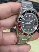 BP Factory Rolex GMT-Master II Coke 16710 40mm Full 904L Black Dial - 图片 4