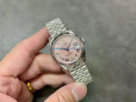 GS Factory Rolex Datejust 278274-0024 31MM Full 904L Roman Number&Diamond Mop Pink Dial Jubilee - 图片 4