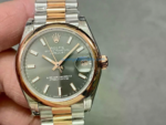 GS Factory Rolex Datejust 278241-0017 31MM Half Rose Gold Grey Dial