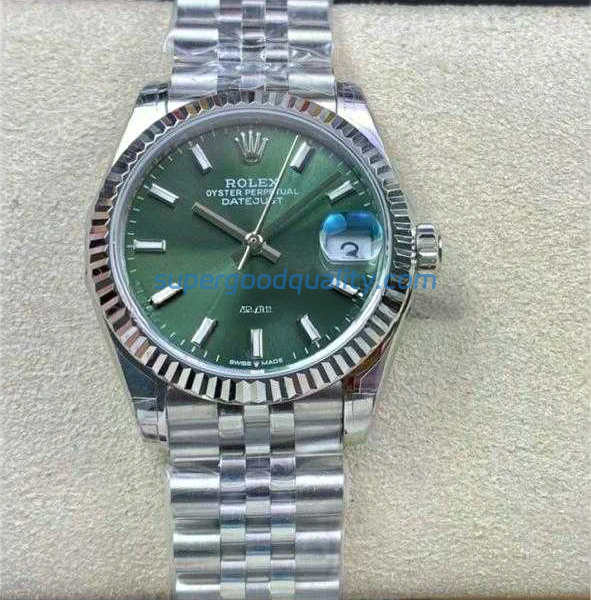 GS Factory Rolex Datejust 278274-0018 31MM Full 904L Mint Green Dial Jubilee